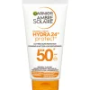 Garnier Ambre Solaire Hydra 24 Zonnebrandmelk SPF 50+ 50 ml