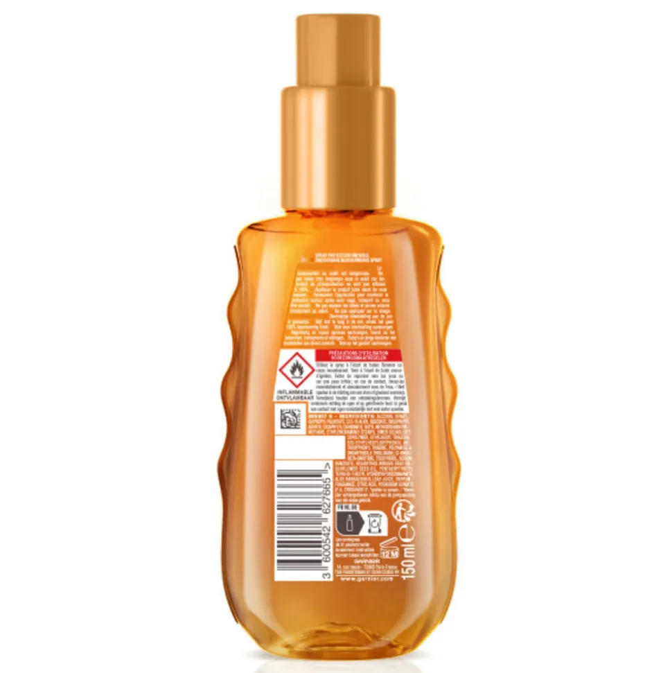 Garnier Ambre Solaire Ideal Bronze Onzichtbare Beschermende Spray SPF 30 150 ml