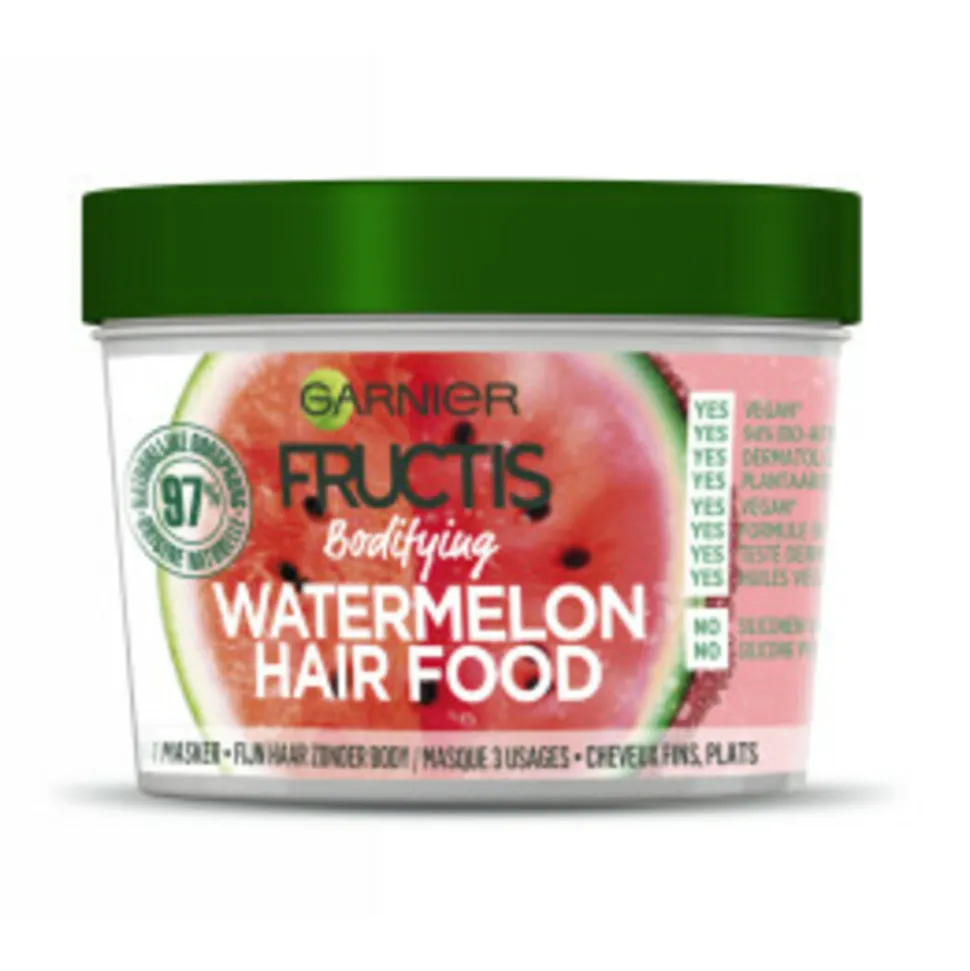 Garnier Fructis Hair Food Watermeloen 3-in-1 Haarmasker 390 ml