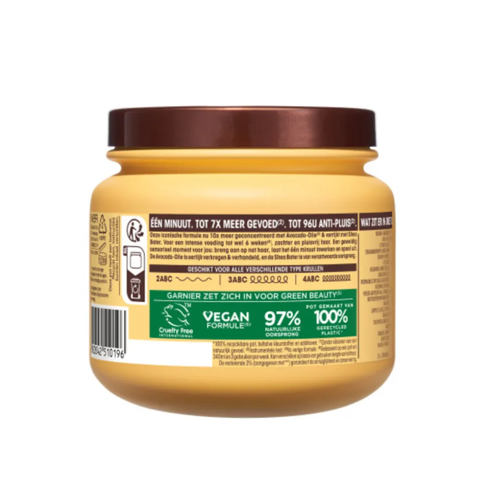 Garnier Loving Blends Avocado Olie en Shea Boter Haarmasker 340 ml