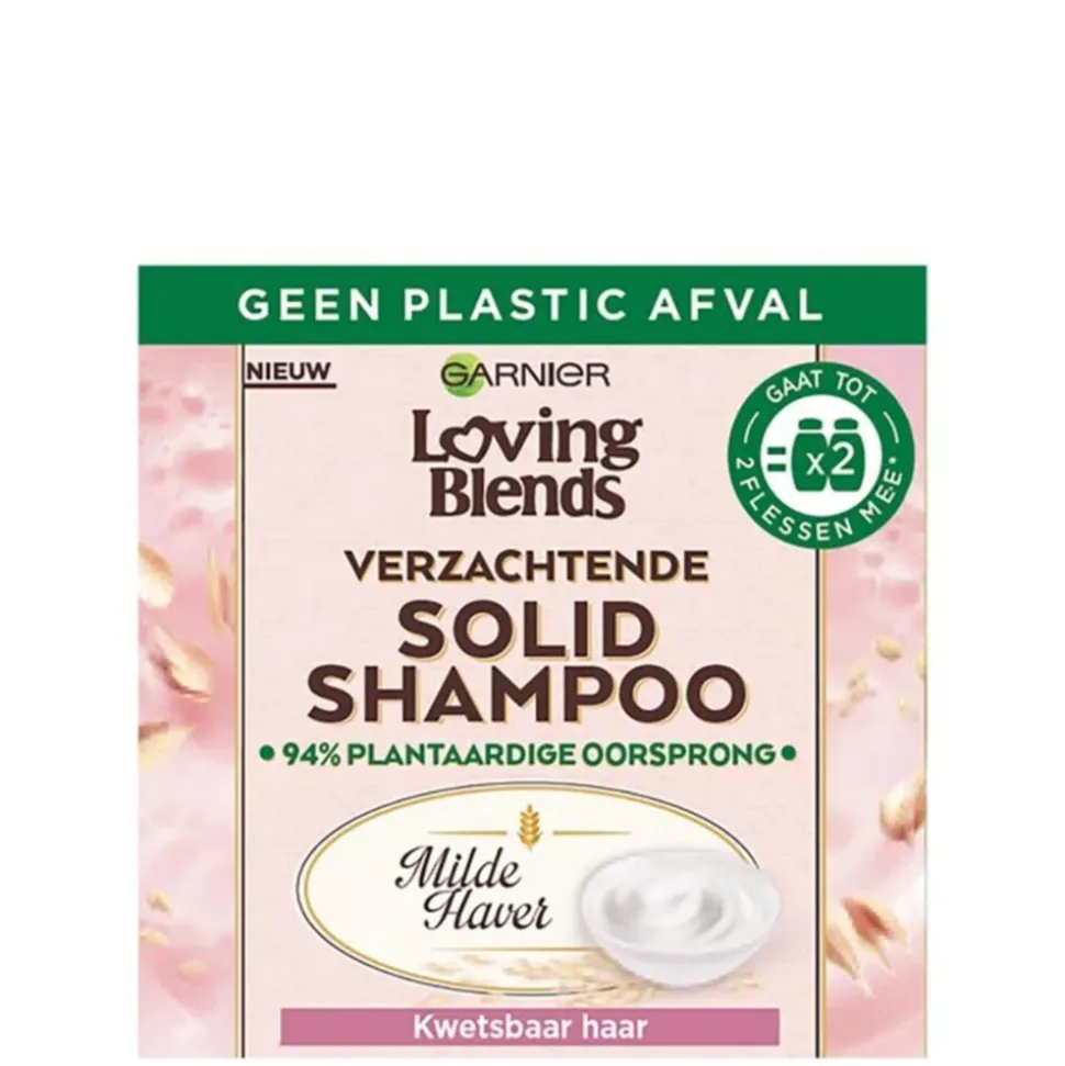 Garnier Loving Blends Milde Haver Shampoo Bar 60 gr