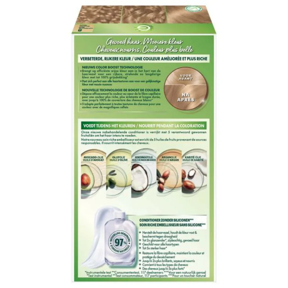 Garnier Nutrisse Ultra Crème Permanente Haarkleuring 8.0 Lichtblond