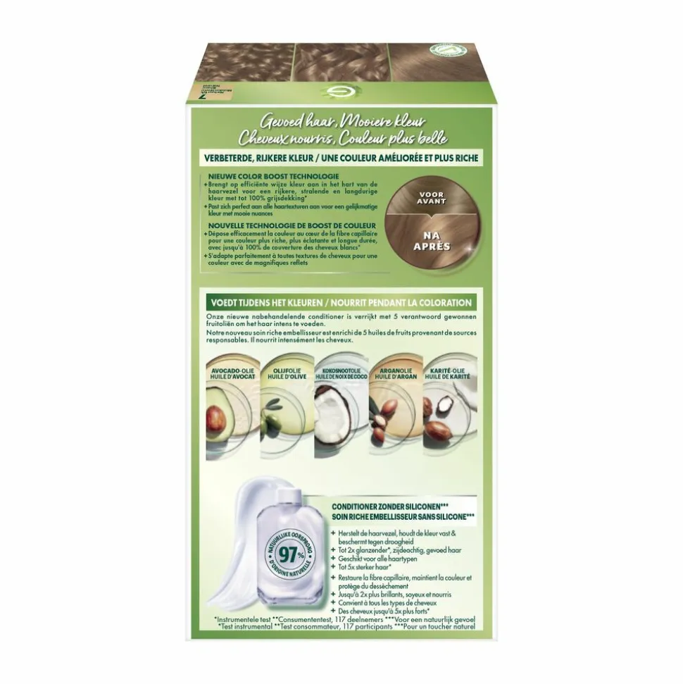 Garnier Nutrisse Ultra Crème Permanente Haarkleuring 7.0 Natuurlijk Blond