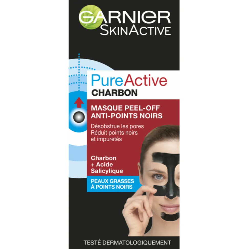Garnier PureActive Peel-Off Masker Charcoal 50 ml