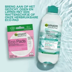 Garnier SkinActive Hyaluronzuur Aloë Vera Micellair Reinigingswater 400 ml