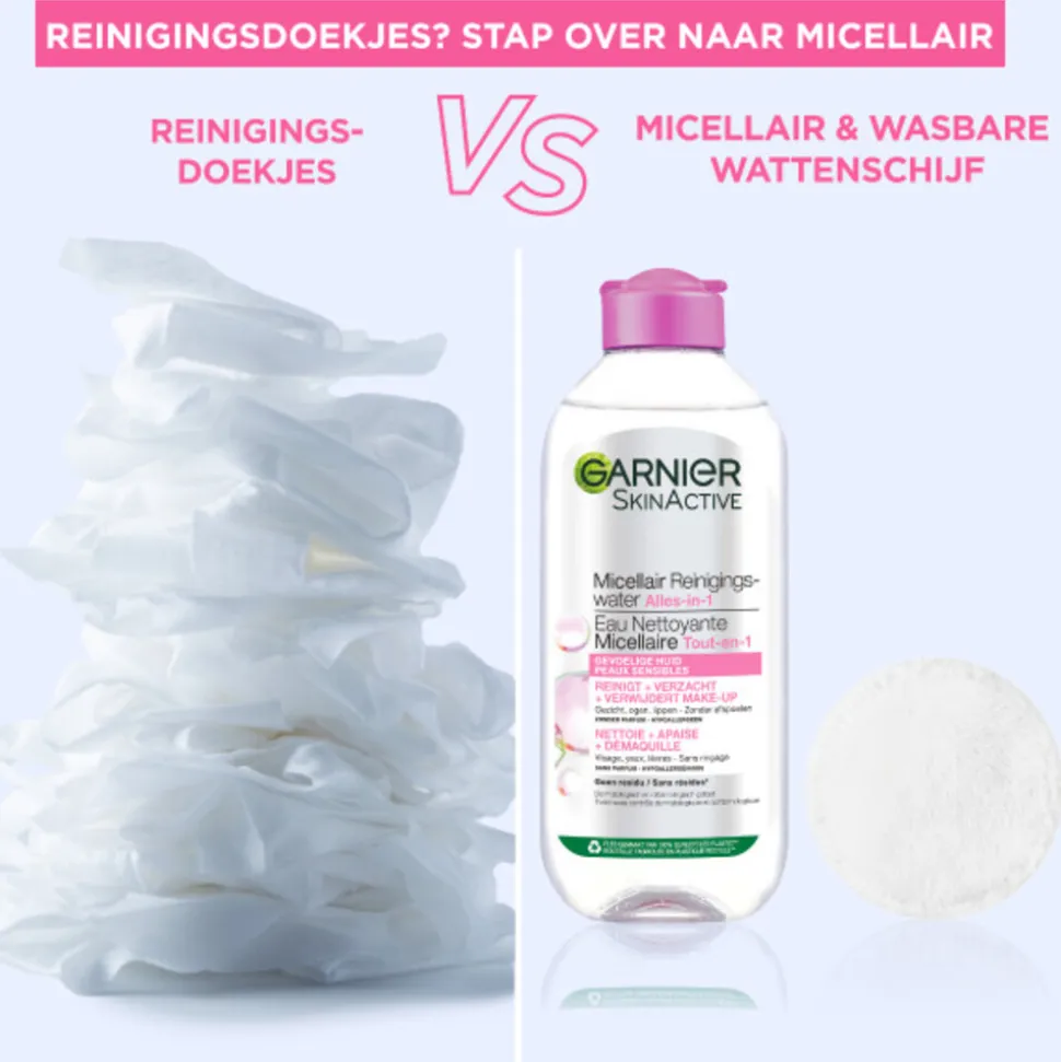 Garnier SkinActive Micellair Reinigingswater voor Gevoelige Huid 200 ml