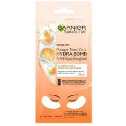 Garnier SkinActive Tissue Oogmasker Hydra Bomb Orange