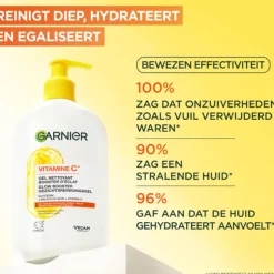 Garnier SkinActive Vitamine C Glow Booster Gezichtsreiningsgel 250 ml