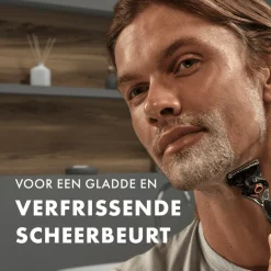 Gillette Fusion Scheerschuim Met Amandelolie Voor De Gevoelige Huid 250 ml