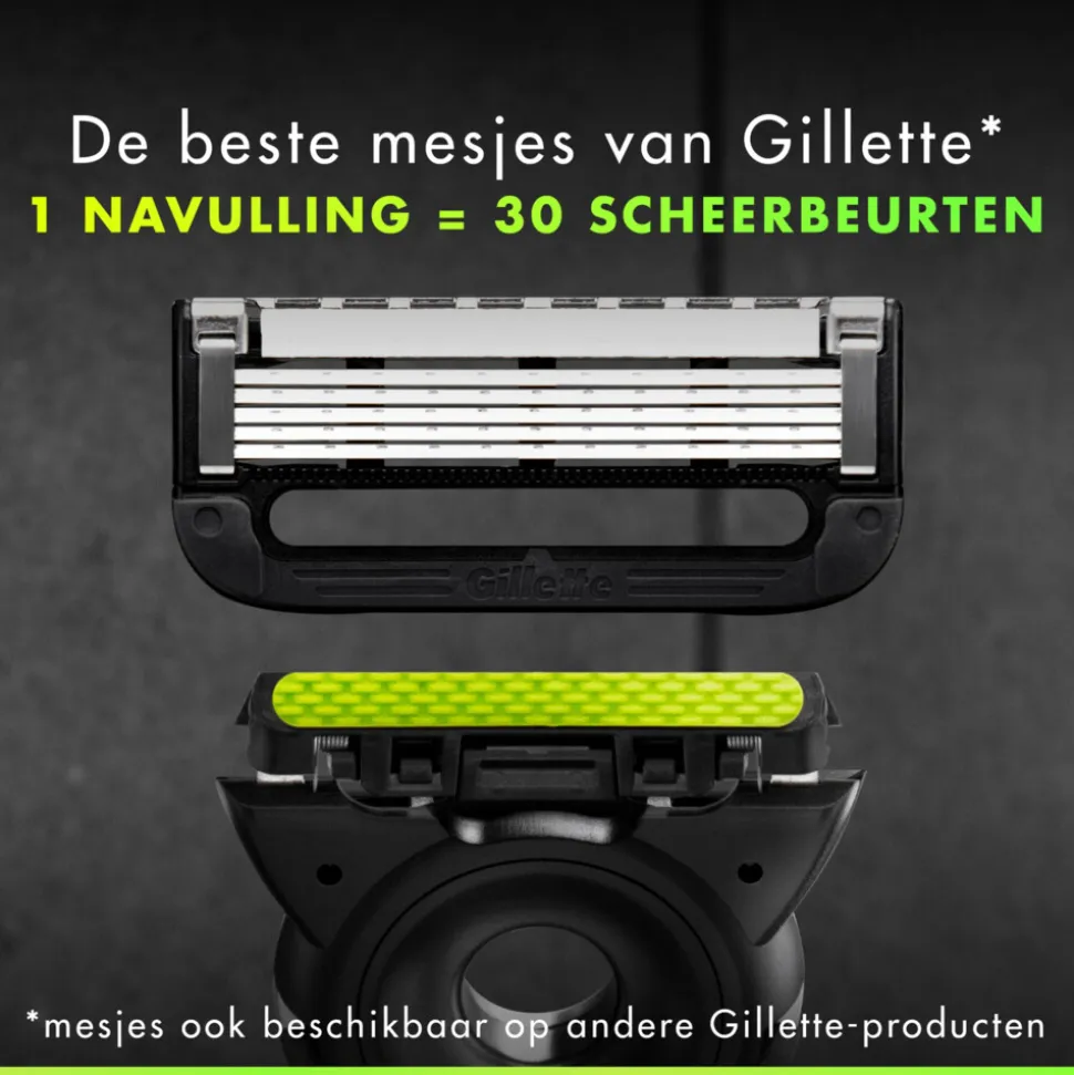 Gillette Labs Scheermesjes 8 stuks