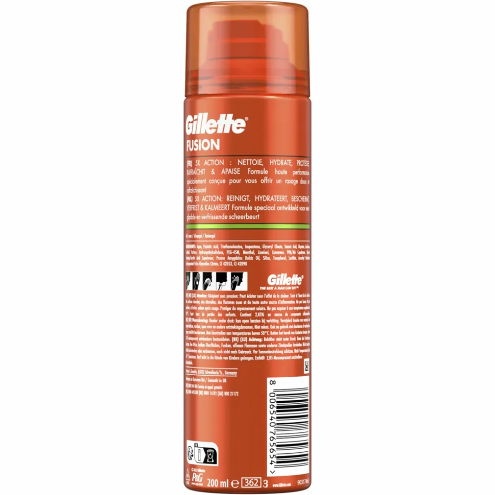 Gillette Scheergel Fusion 5 Sensitive 200 ml