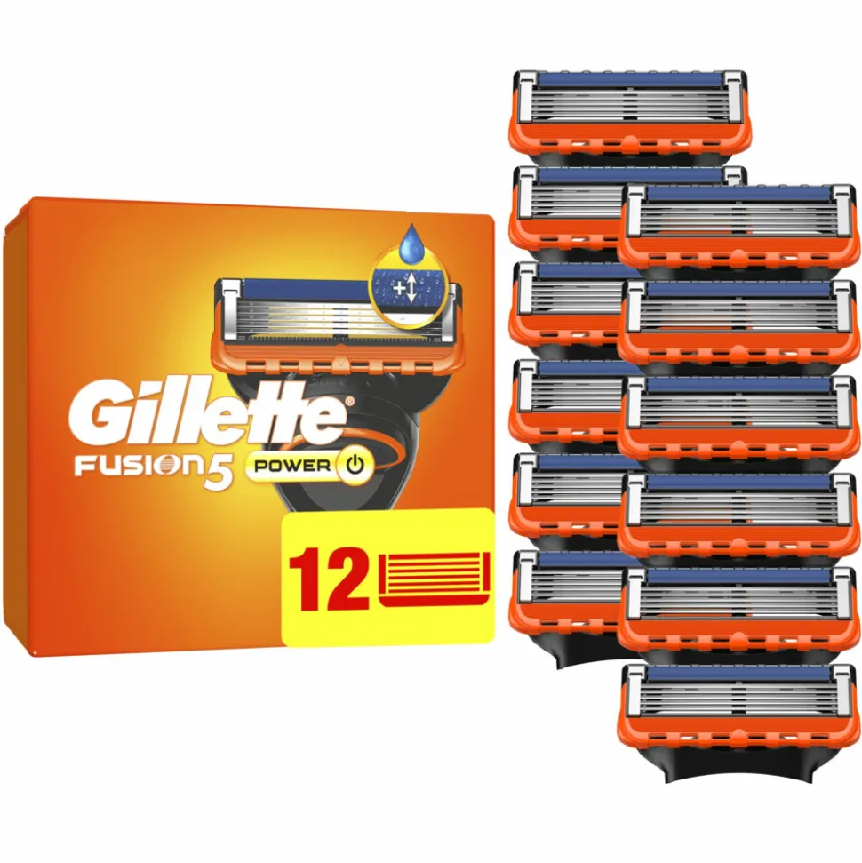 Gillette Scheermesjes Fusion 5 Power 12 stuks