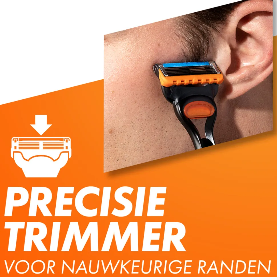 Gillette Scheermesjes Fusion 5 Manual 16 Stuks