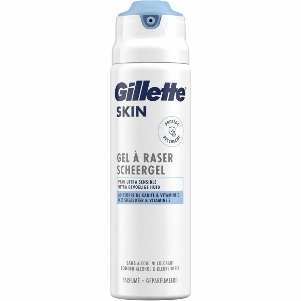 Gillette Skin Scheergel Ultra Gevoelige Huid 200 ml