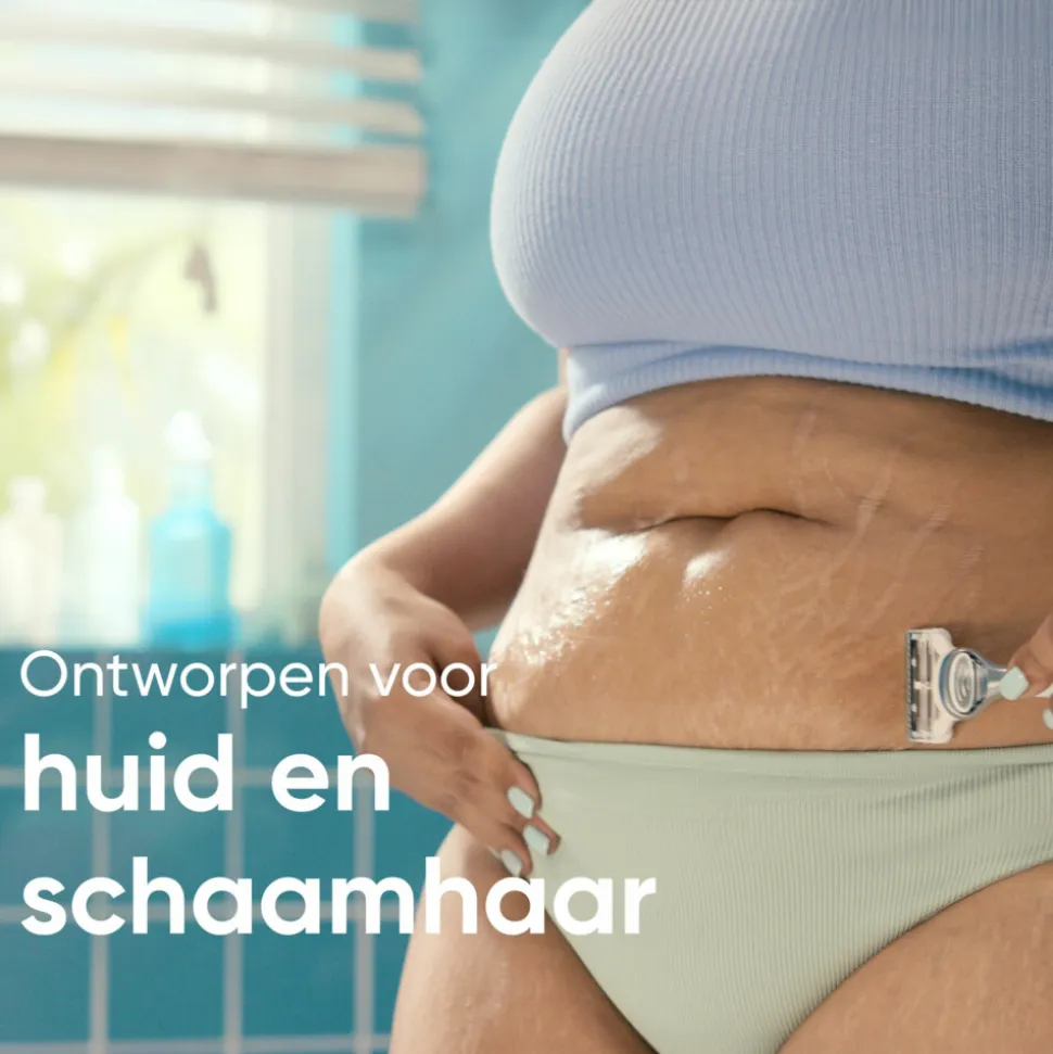 Gillette Venus Female Intimate Grooming Navulmesjes 4 stuks