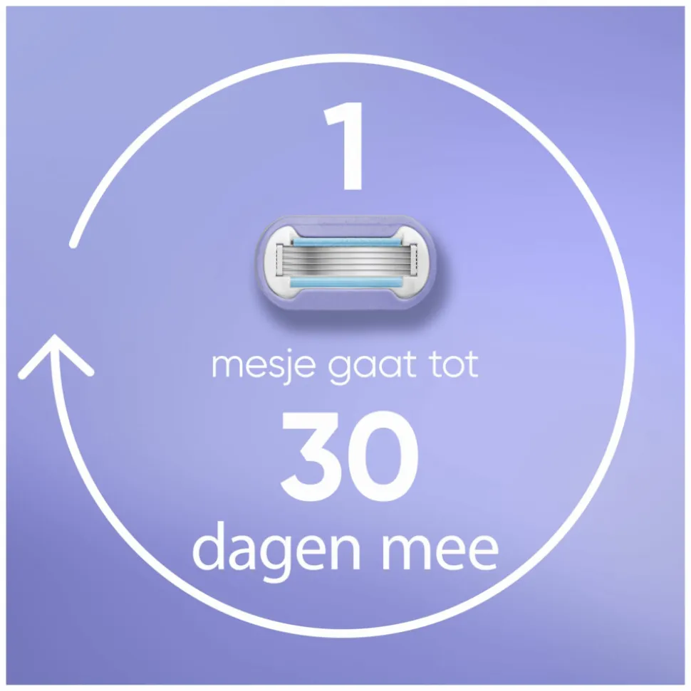 Gillette Venus Scheermesjes Extra Smooth Swirl 6 stuks