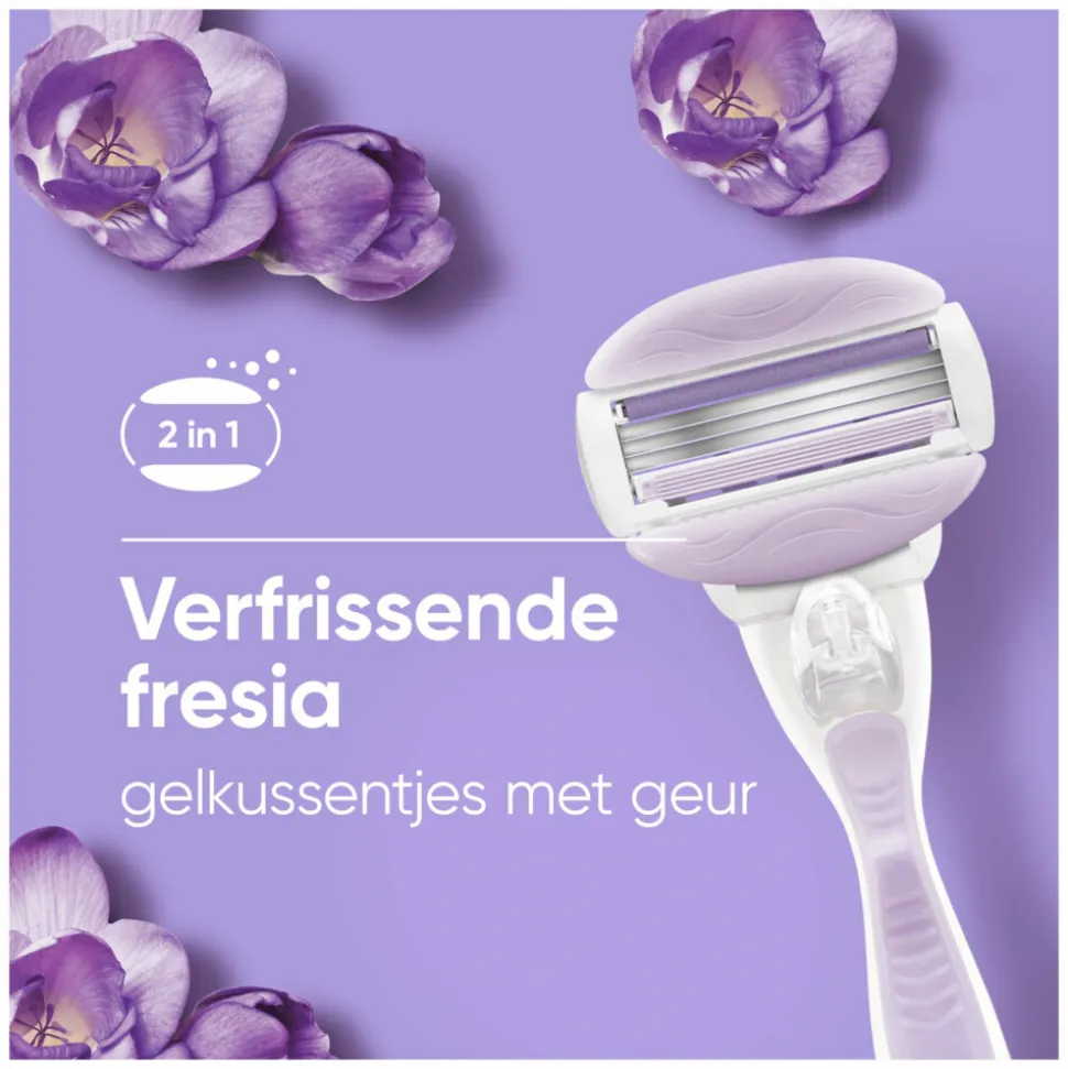 Gillette Venus Scheermesjes ComfortGlide Breeze 4 stuks
