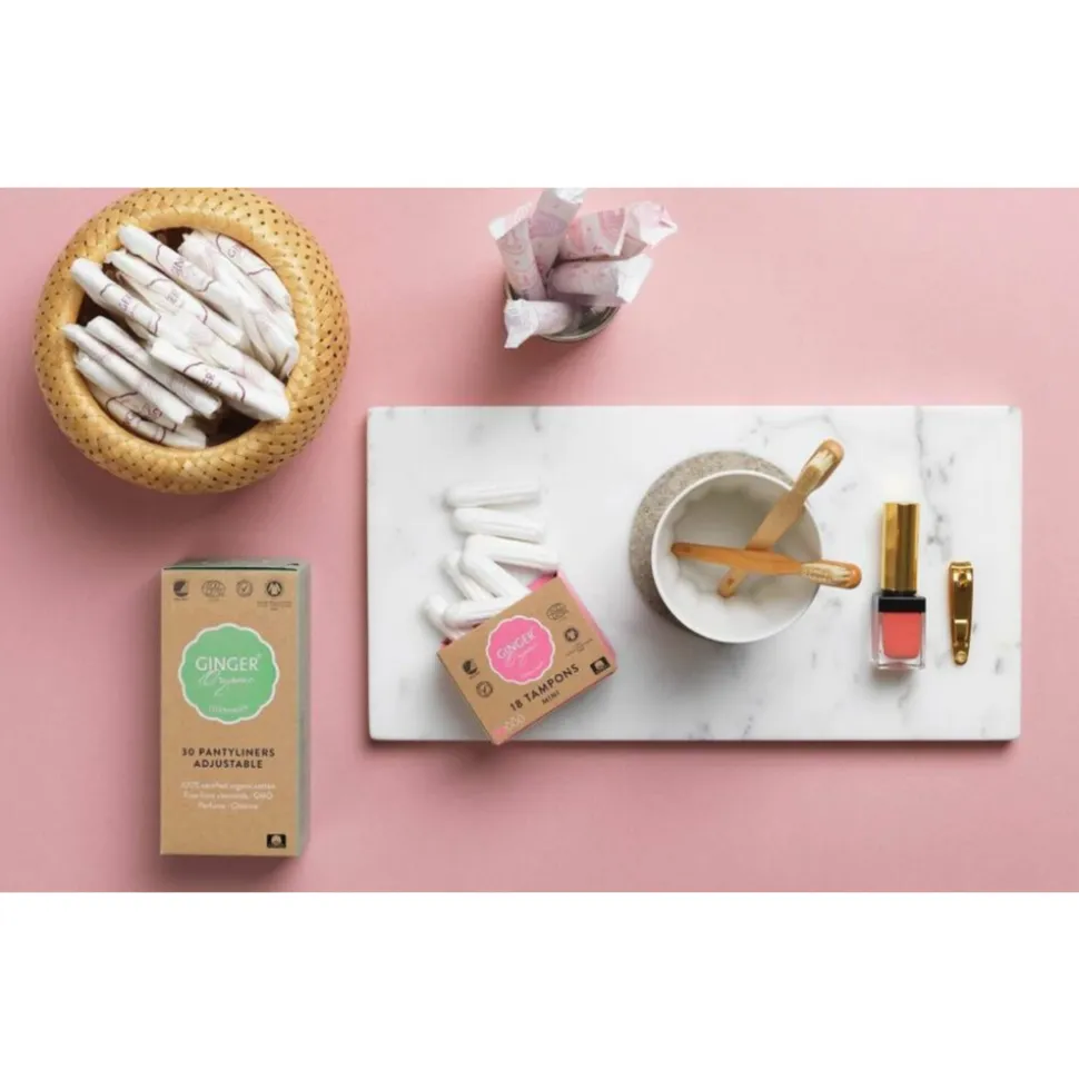 Ginger Organic Tampons Mini 18 stuks