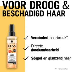 Gliss Anti-klit Spray Total Repair 200 ml