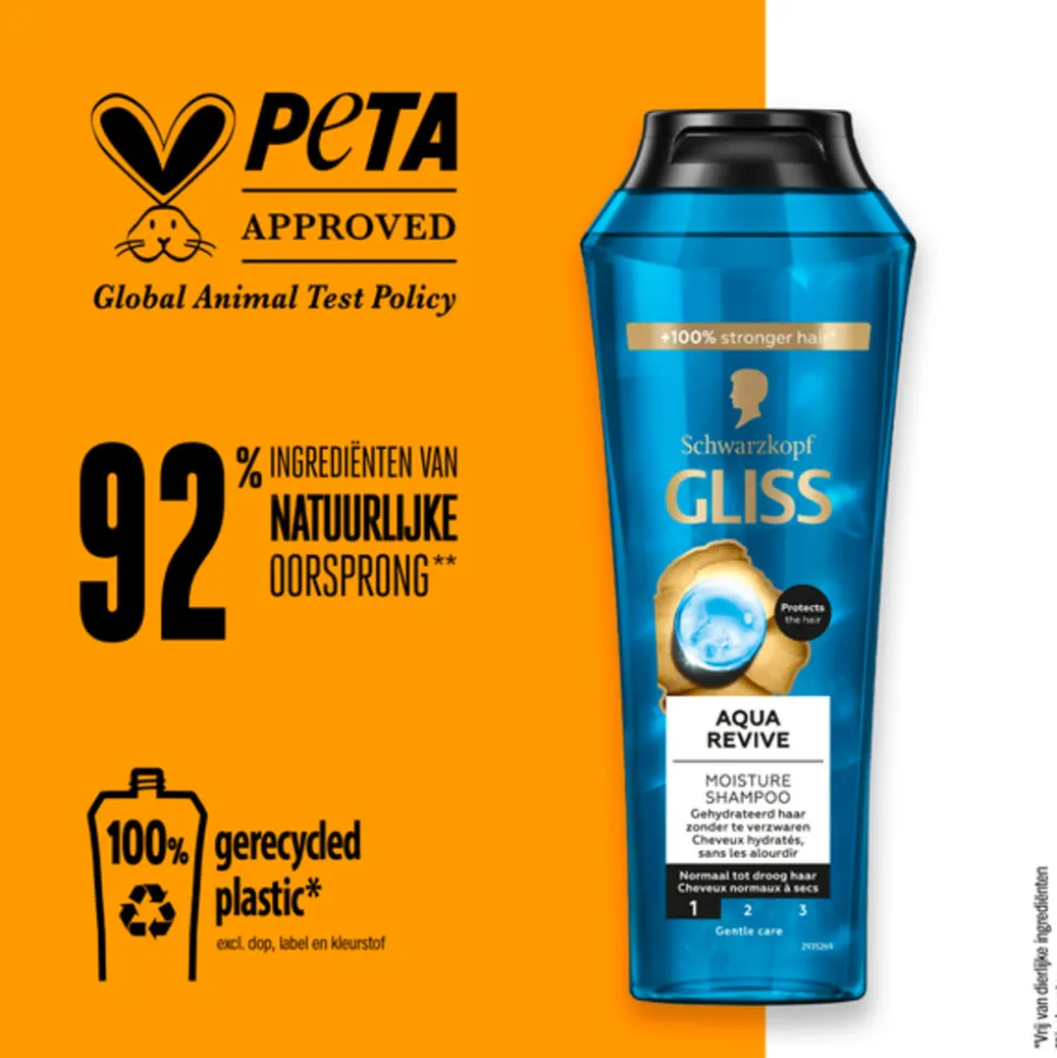 Gliss Aqua Revive Shampoo 250 ml