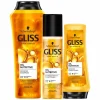 Gliss Oil Nutrive - Shampoo, Conditioner & Anti-klit Spray - Pakket