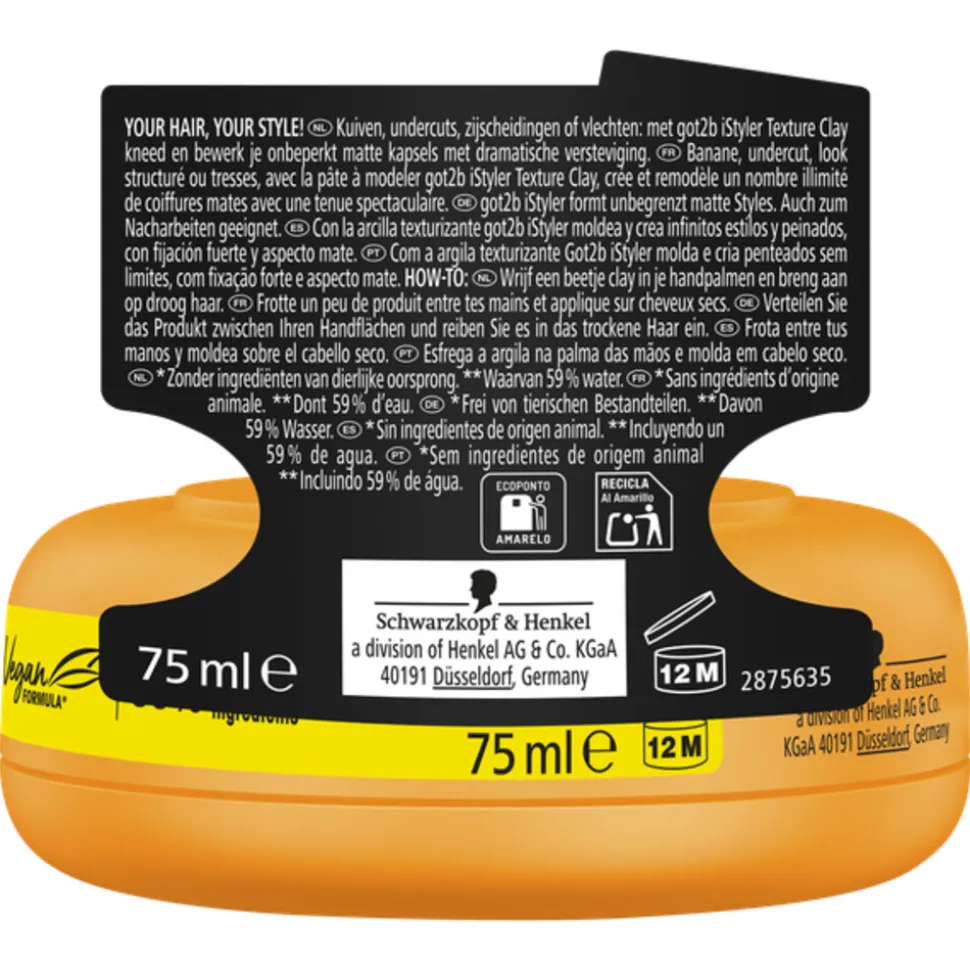 Got2b Clay I-Styler 75 ml