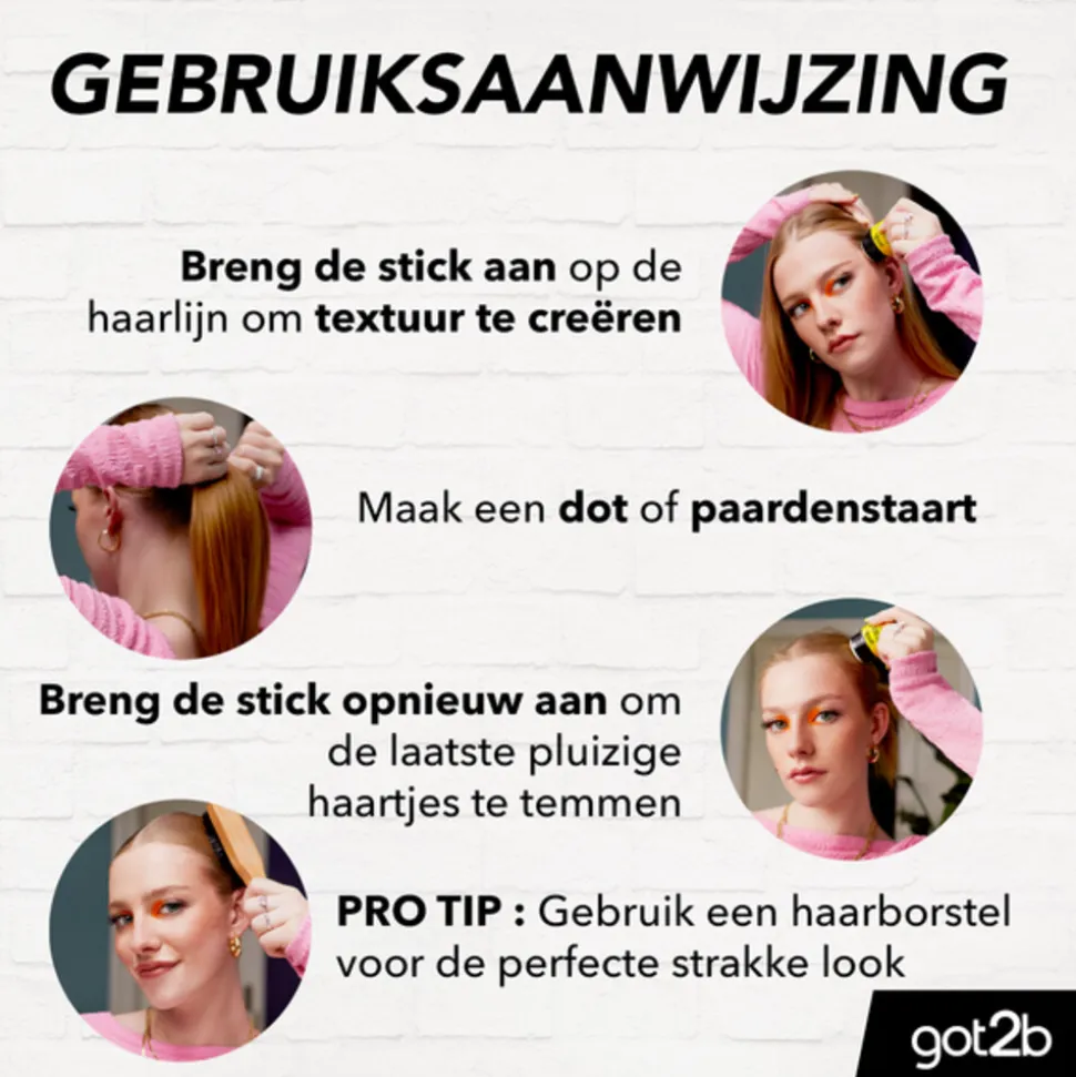 Got2b Glued Styling Haarwax Stick 50 gr