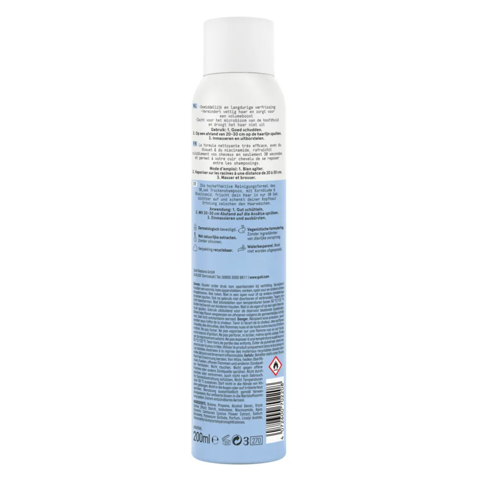 Guhl Droogshampoo Volume en Frisheid 30 sec 200 ml