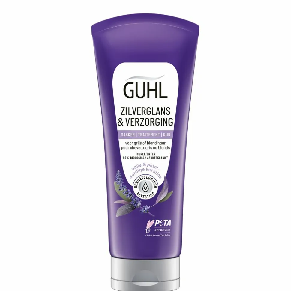 Guhl Zilverglans & Verzorging Anti-Geel Haarmasker 200 ml