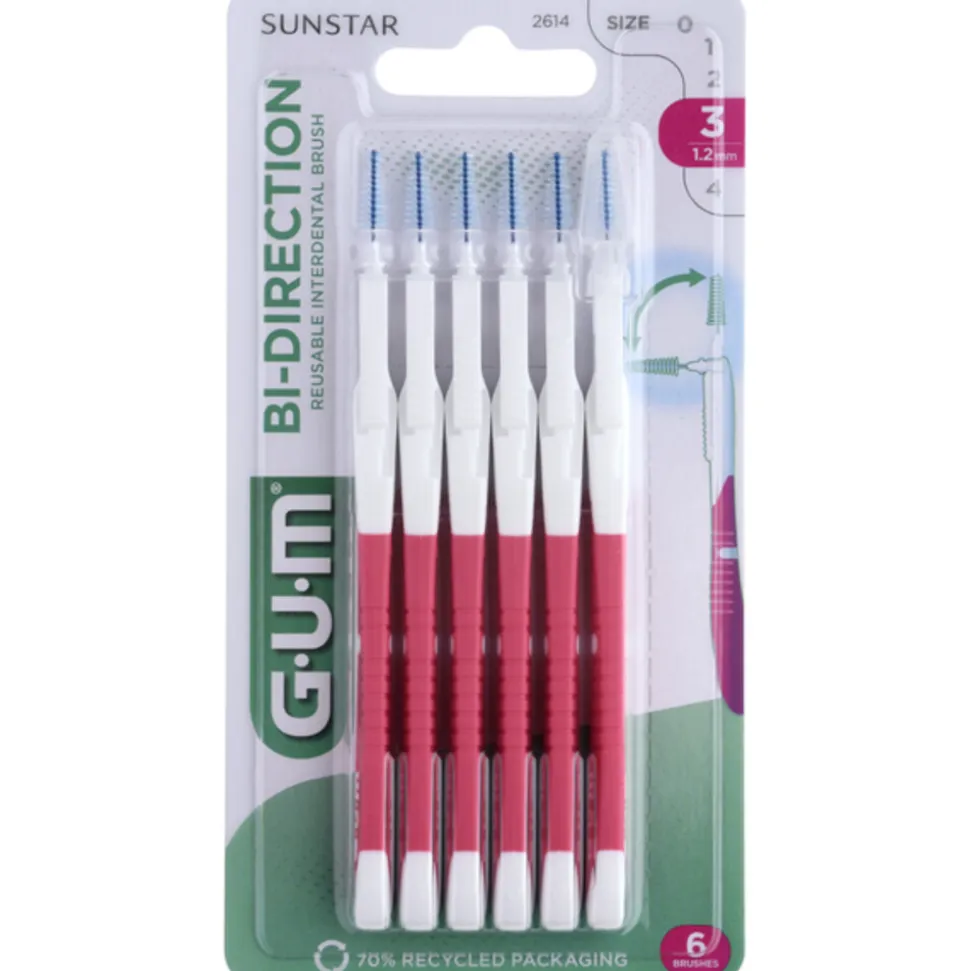 GUM Bi-Directions 1.2 mm 6 stuks