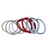Hair Mode Elastieken Goud, Zilver en Rood 8 stuks
