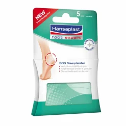 Hansaplast SOS Blaarpleisters Groot 5 stuks