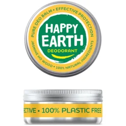 Happy Earth 100% Natuurlijke Deodorant Balm Jasmine Ho Wood 45 gr