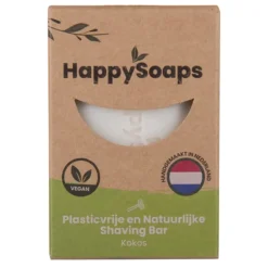 HappySoaps Shaving Bar Kokos 70 gr