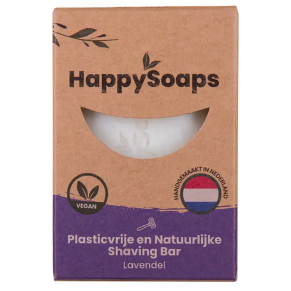 HappySoaps Shaving Bar Lavendel 70 gr