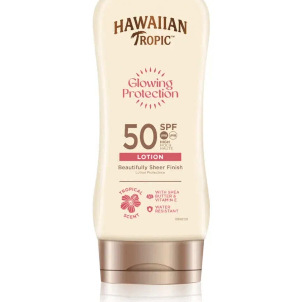 Hawaiian Tropic Zonnebrand Lotion Glowing Protection SPF 50 180 ml
