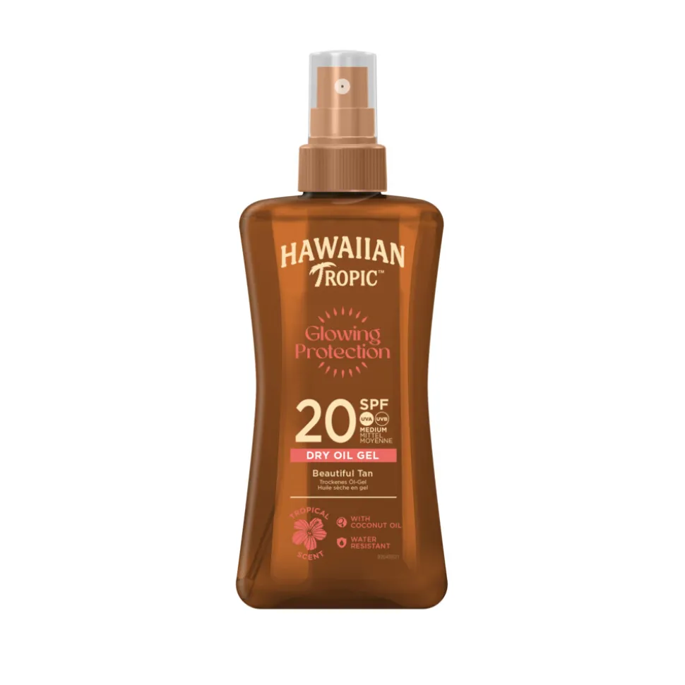 Hawaiian Tropic Zonneolie Protective Dry Spray SPF 20 200 ml