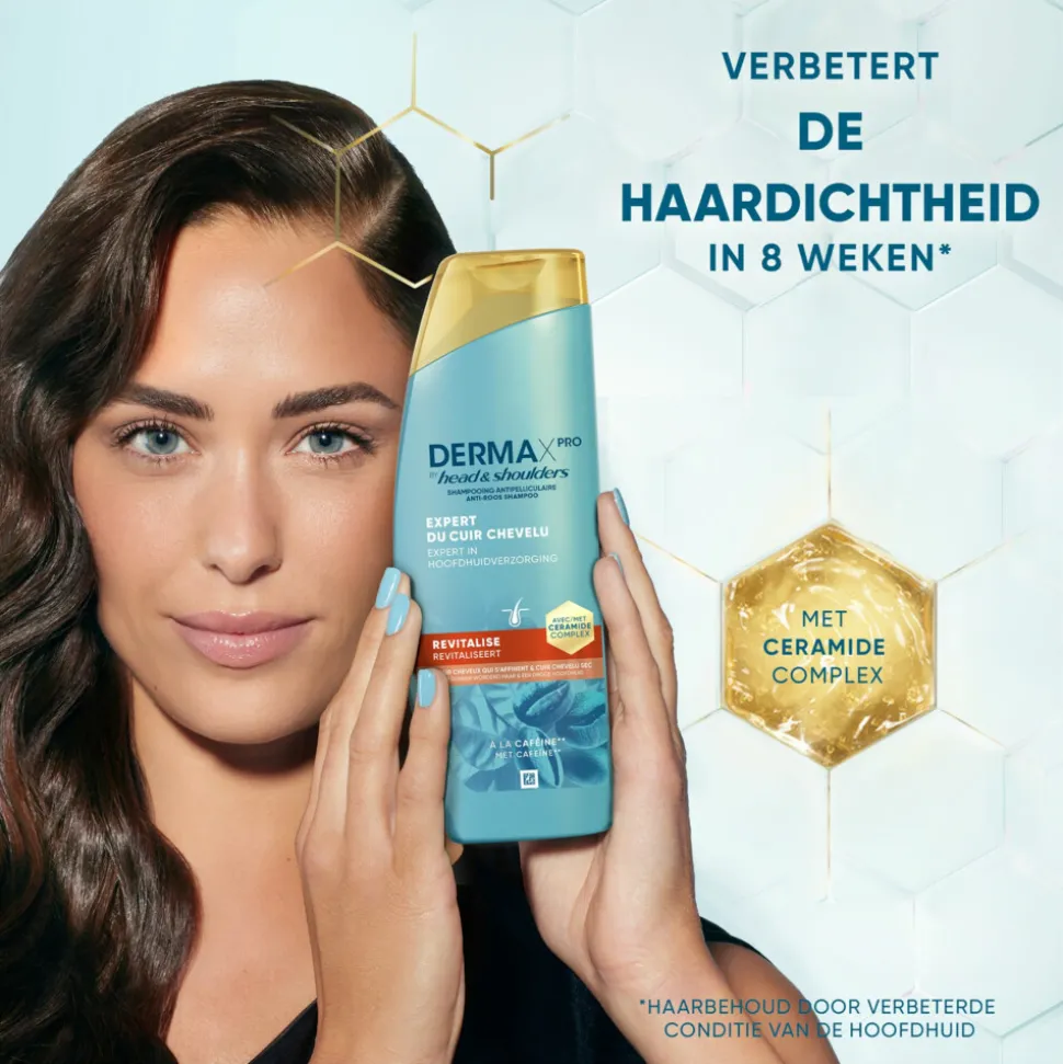 Head & Shoulders Anti-roos Shampoo DERMAxPRO Revitaliseert 250 ml