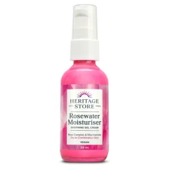 Heritage Store Hydraterende Créme Rozenwater 59 ml