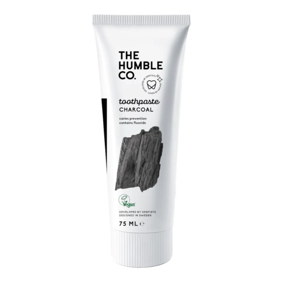 Humble Brush Tandpasta Natural Charcoal 75 ml