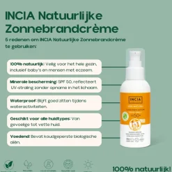 INCIA Zonnebrandcrème Spf 50+ Family 100 ml