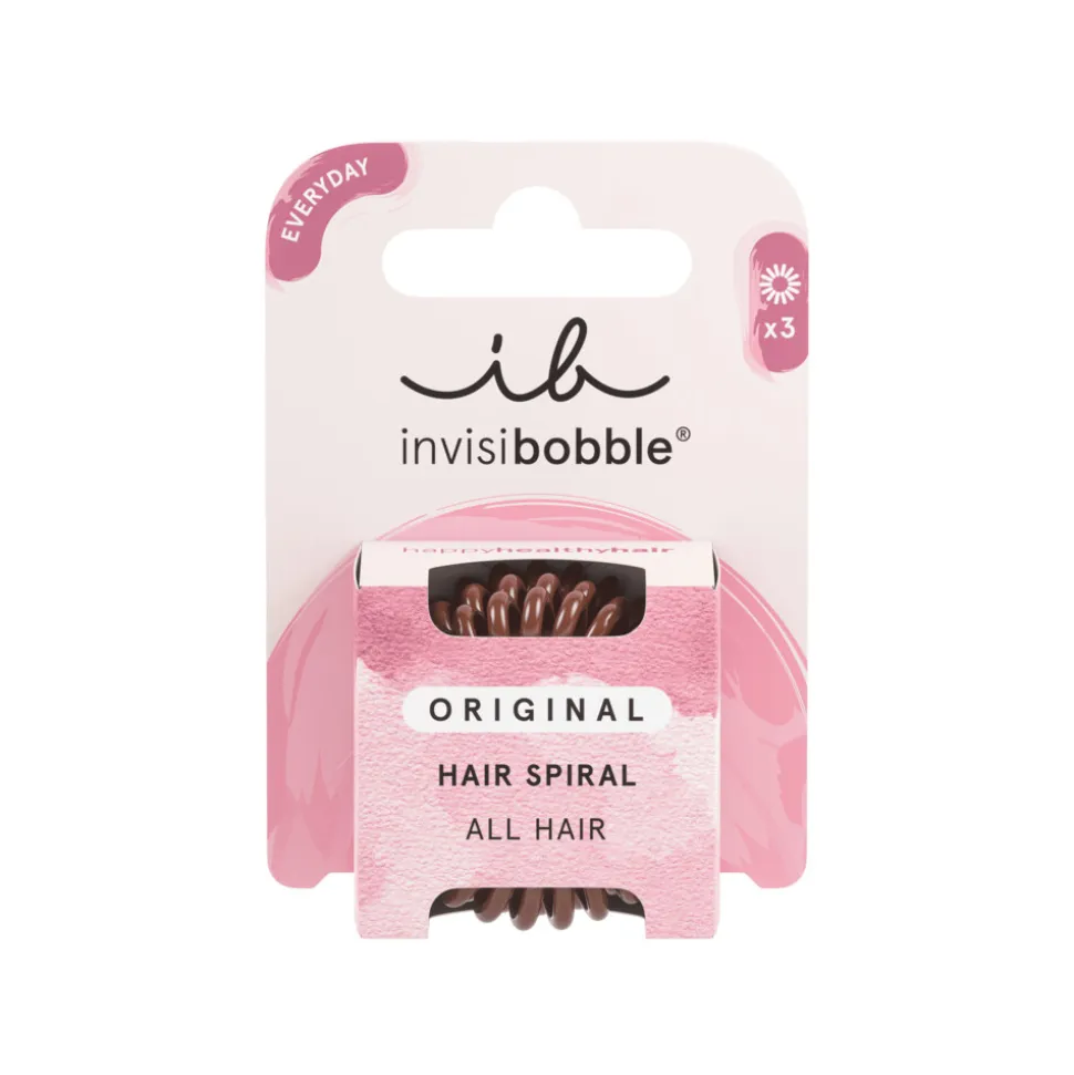 Invisibobble Original Pretzel Brown 3 stuks