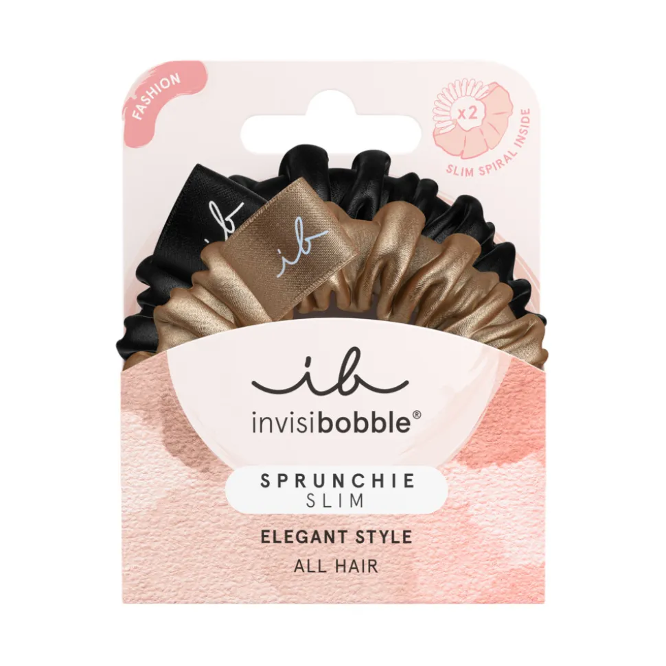 Invisibobble Sprunchie Slim DUO True Golden 2 stuks
