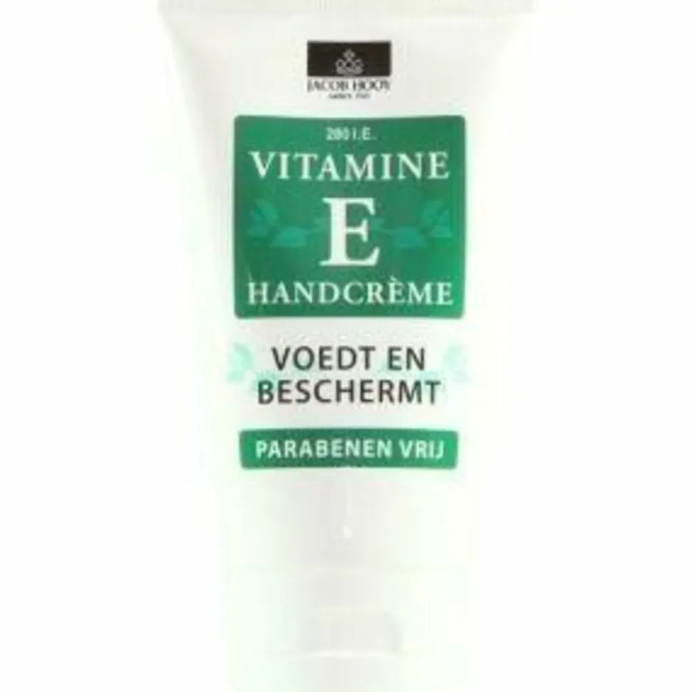 Jacob Hooy Vitamine E Creme Tube Hand en Bodycreme 150 ml