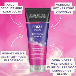 John Frieda Frizz Ease Brazilian Sleek Shampoo 250 ml