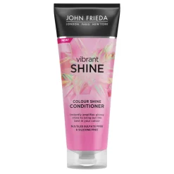 John Frieda Vibrant Shine - Shampoo 1x 250 ml & Conditioner 1x 250 ml & Shine Spray 1x 150 ml - Pakket