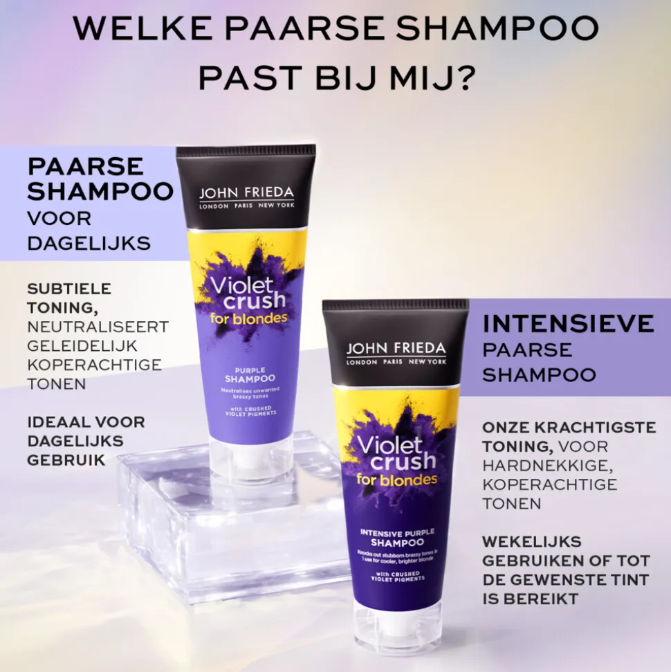 John Frieda Violet Crush Shampoo Intense Purple 250 ml