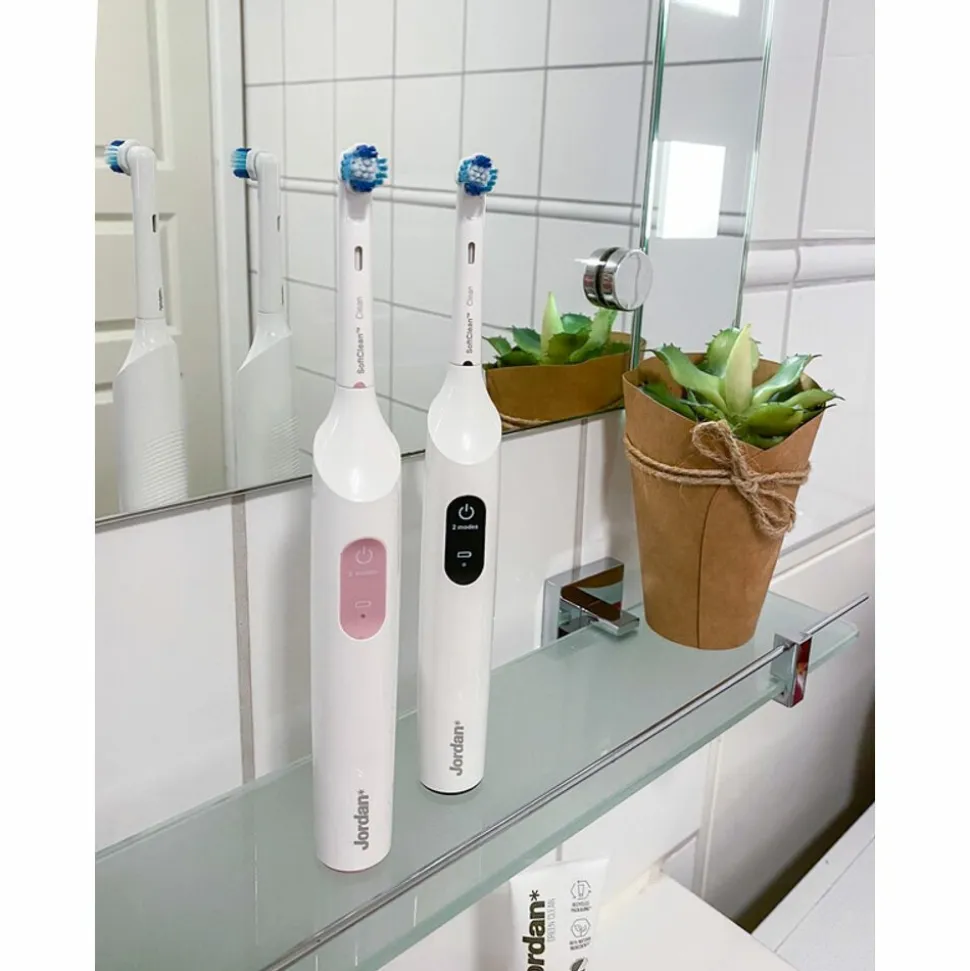 Jordan Elektrische Tandenborstel Clean Smile Roze