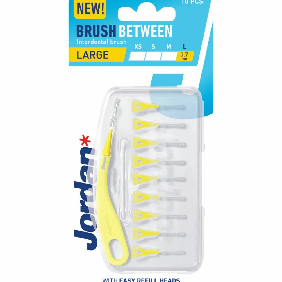 Jordan Interdentaal Brush L 0,7 mm 10 stuks