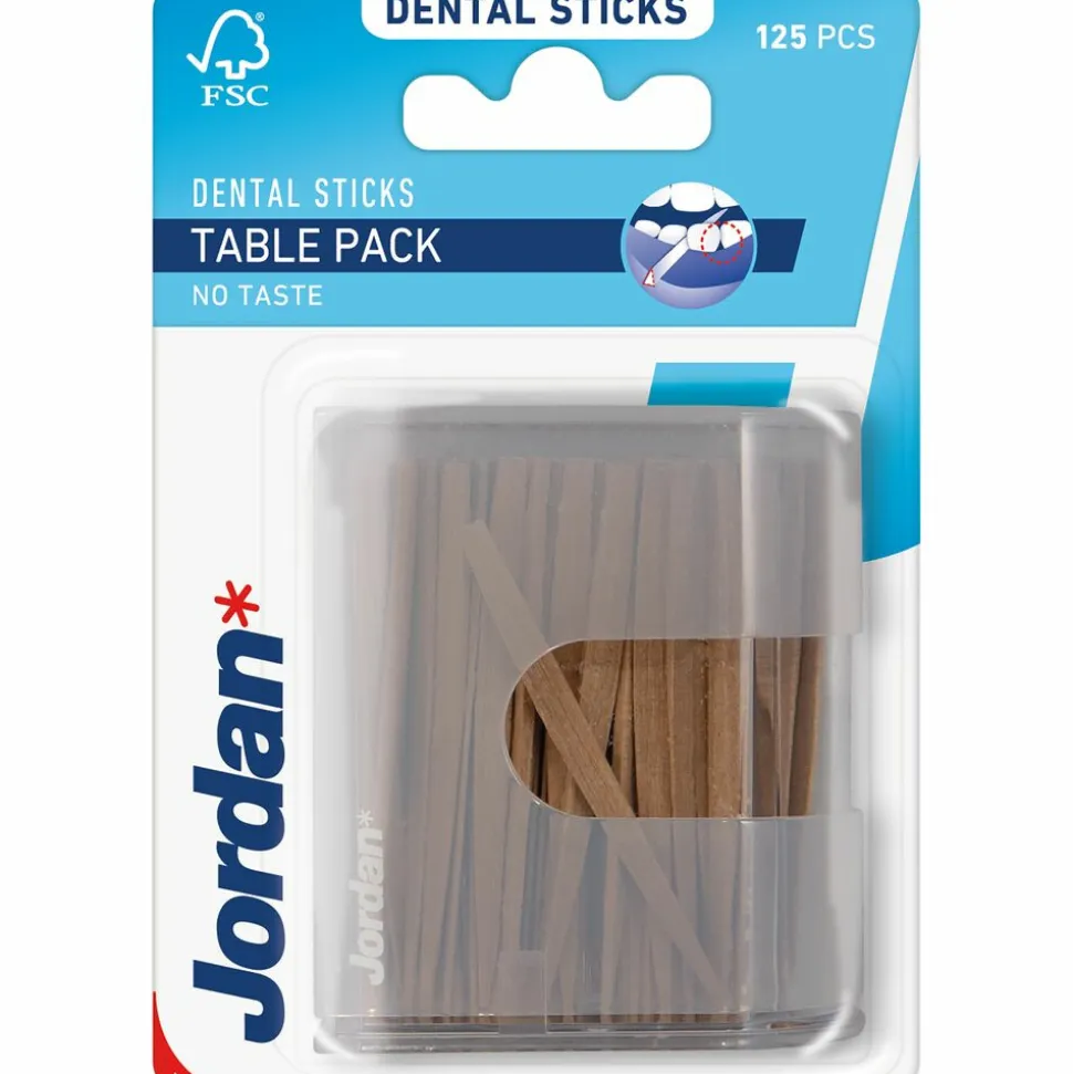 Jordan Tandenstokers Table Pack 125 stuks